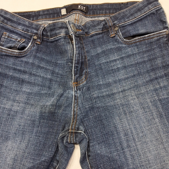 Cut From The Kloth Lauren Crop Straight Leg Jeans Size 12 . - Picture 4 of 11